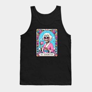 The Grandmother Tarot Card Tank Top